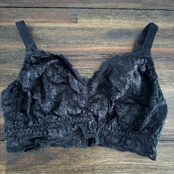 Cosabella Other - Cosabella Black Lace Wireless Bralette M